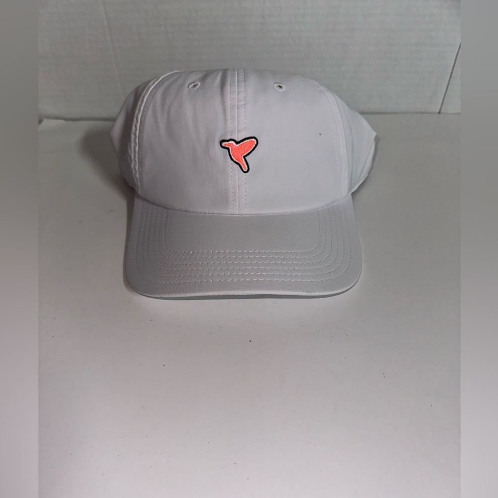 Birddogs Baseball Cap White One Size Lightweight Breathable Adjustable Logo